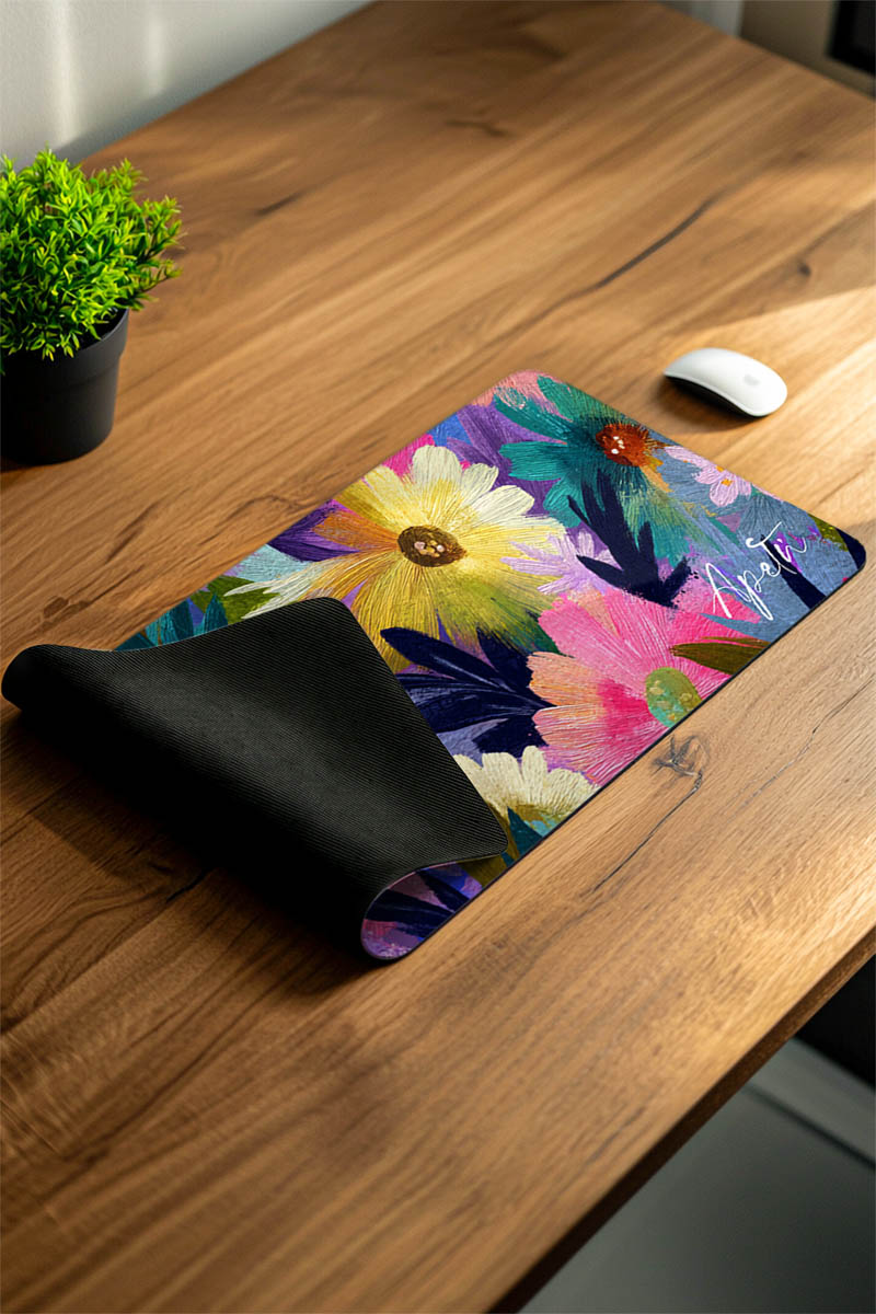 Deskmat XXL Premium με Όνομα για Πληκτρολόγιο & Ποντίκι