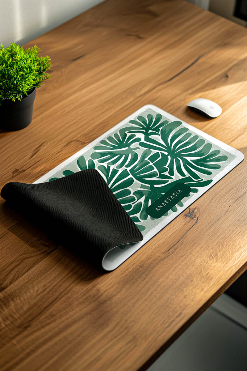Deskmat - Mousepad XXL Γραφείου Αντιολισθητικό με Όνομα