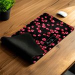 Deskmat XXL Mousepad Γραφείου Ανθεκτικό με Όνομα & Κεράσια