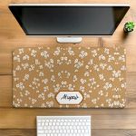 Deskmat XXL για Άνεση στο Γραφείο με Ανθισμένη Αμυγδαλιά