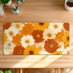 Premium Deskmat XXL για Άνεση στο Γραφείο με Μαργαρίτες