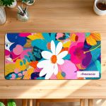 Premium Deskmat XXL με Λουλούδια, Ιδανικό για Setup
