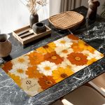 Premium Deskmat XXL για Άνεση στο Γραφείο με Μαργαρίτες
