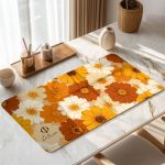 Premium Deskmat XXL για Άνεση στο Γραφείο με Μαργαρίτες