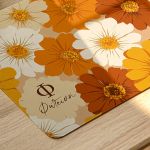 Premium Deskmat XXL για Άνεση στο Γραφείο με Μαργαρίτες