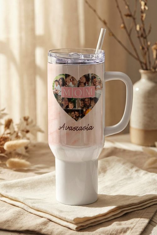Tumbler για Καφέ με Φωτογραφίες, Premium Δώρο για Μητέρα