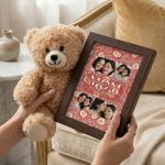Gift Box για Μαμά με Προσωποποιημένη Κορνίζα και Αρκουδάκι