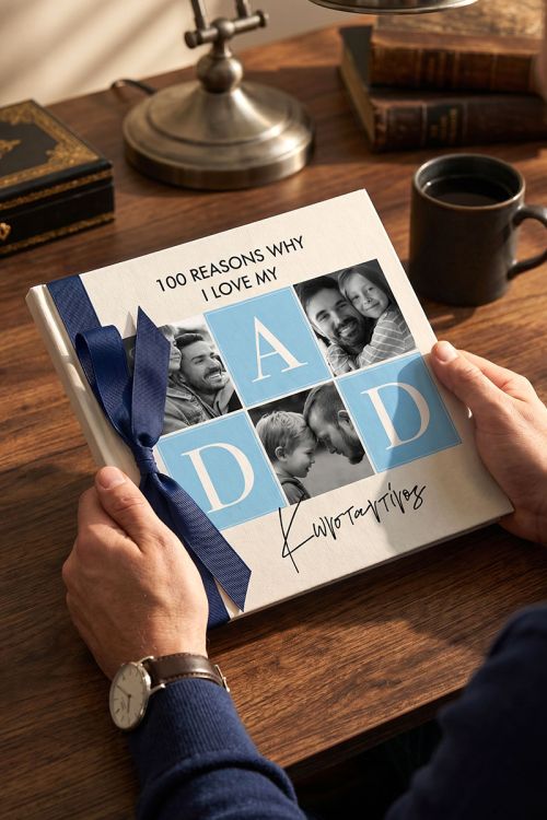 Photobook με Φωτογραφίες: Πρωτότυπο Δώρο για το Μπαμπά