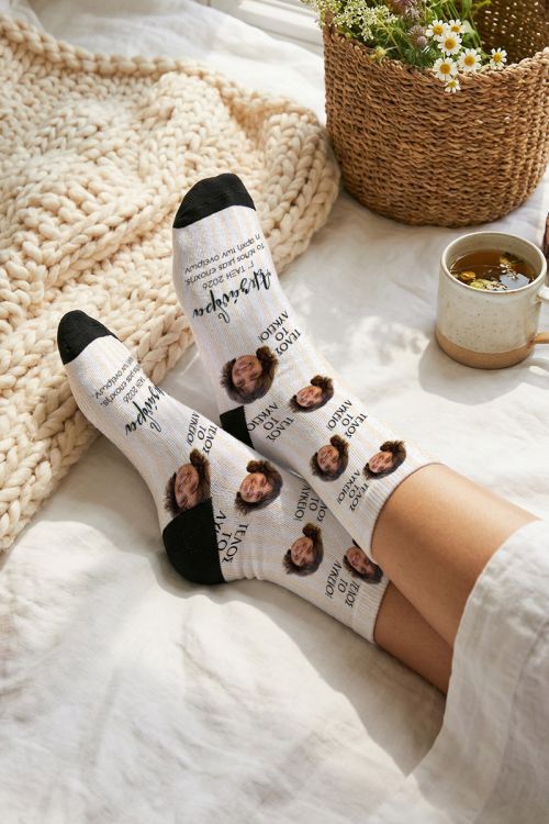 Πρωτότυπες Κάλτσες Fashion με Φωτογραφία, Σχολικό Ενθύμιο