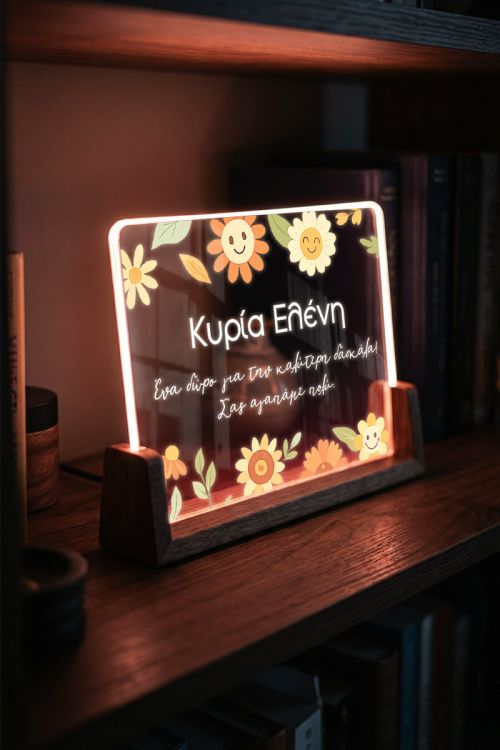 Επιτραπέζιο Φωτιστικό LED, Ποιοτικό Δώρο για Δασκάλες