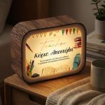 Lightbox Προσωποποιημένο με Αφιέρωση, Δώρο για Δάσκαλο