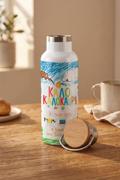 Μπουκάλι Θερμός, Σχολικό Αναμνηστικό για Παιδί Δημοτικού