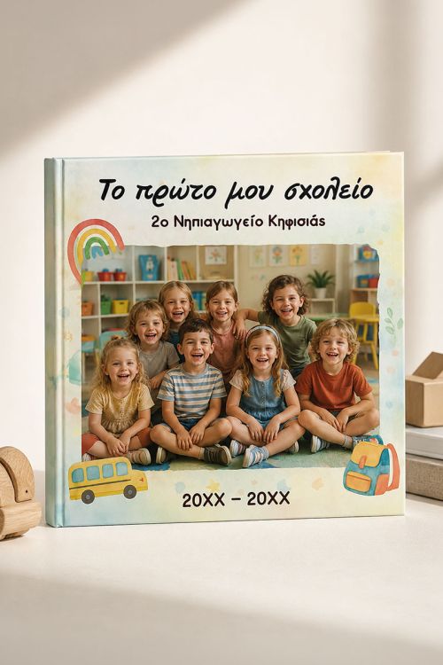 Photobook με Φωτογραφίες, Σχολικό Αναμνηστικό Νηπιαγωγείου