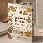 Σχολικό Αναμνηστικό Δίπλωμα Με Φωτογραφίες για Δημοτικό