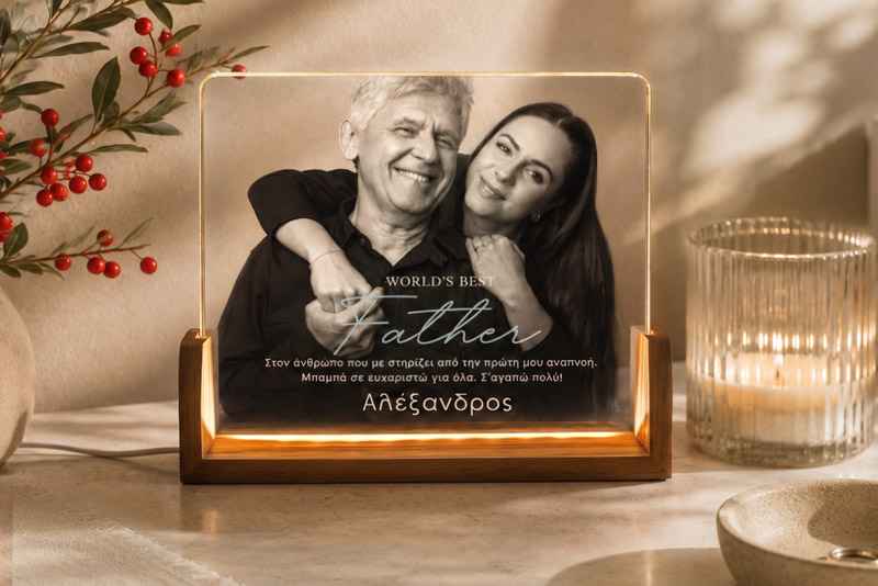 Προσωποποιημένα φωτιστικά με φωτογραφέις