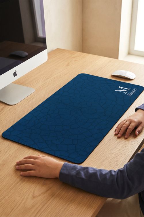 Μεγάλο Deskmat – Mousepad XXL με Μονόγραμμα & Όνομα