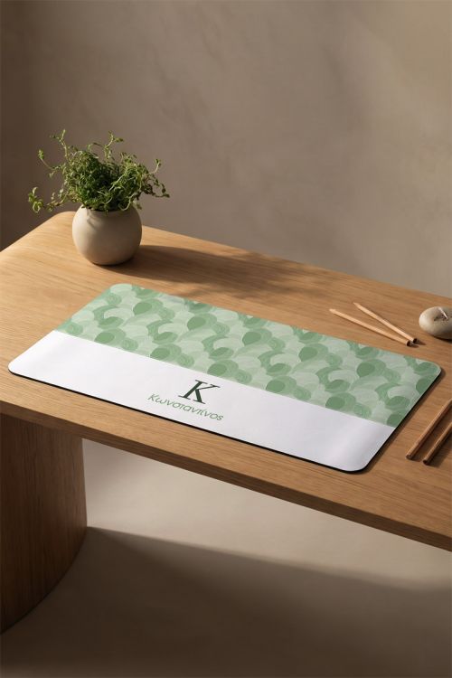 Deskmat Αντιολισθητικό Μεγάλης Επιφάνειας με Όνομα