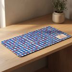 Deskmat XXL Γραφείου Αντιολισθητικό με Κόκκινα Λουλούδια