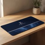 Deskmat - Mousepad XXL με Μπλε Design για Γραφείο