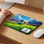 Mousepad Προσωποποιημένο με Όνομα & Σχέδιο Ποδόσφαιρο