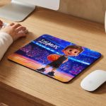 Mousepad Προσωποποιημένο με Σχέδιο Μαύρο Μπασκετμπολίστα
