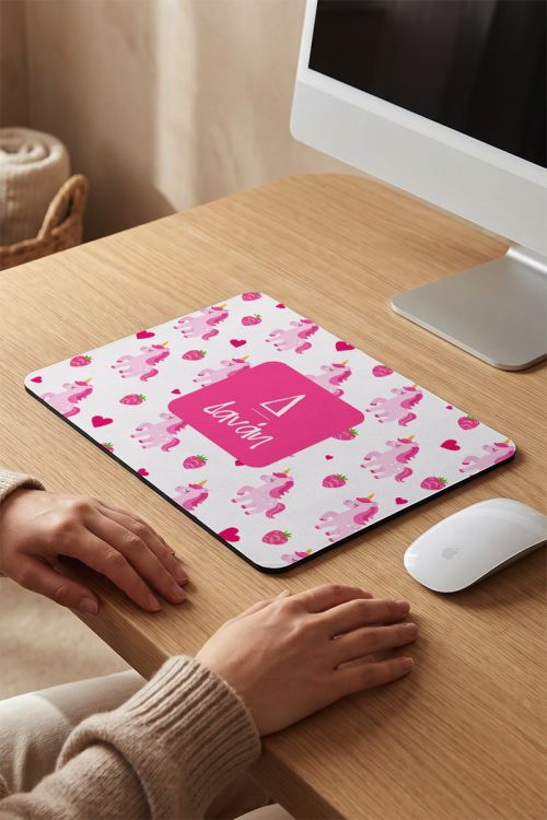 Mousepad Προσωποποιημένο με Εκτύπωση & Σχέδιο Μονόκερους