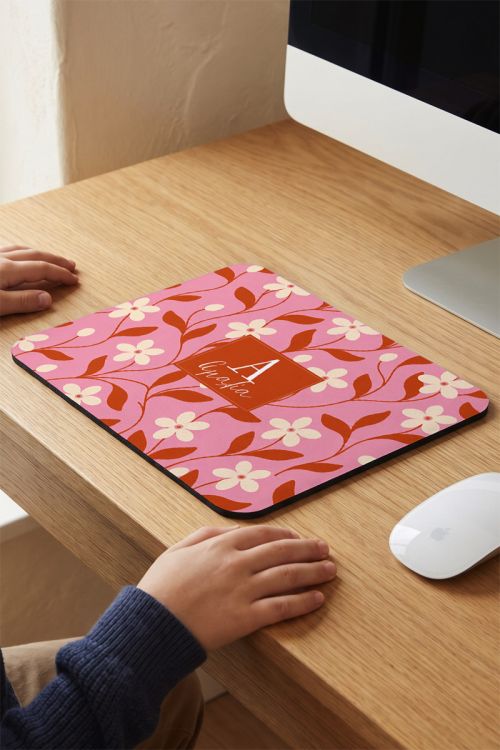 Mousepad Προσωποποιημένο με Εκτύπωση και Σχέδιο Λουλούδια