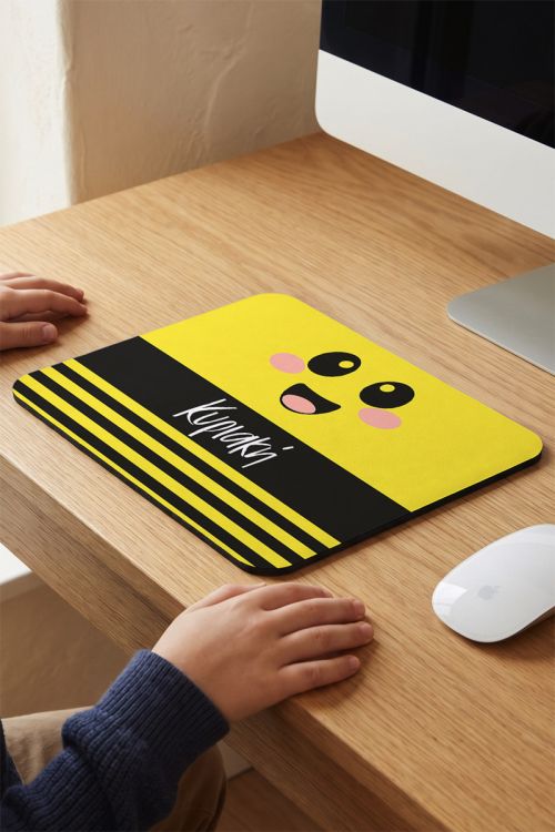 Παιδικό Mousepad για Κορίτσι Προσωποποιημένο με Μέλισσα