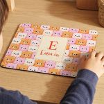 Παιδικό Mousepad για Κορίτσι Προσωποποιημένο με Αρκουδάκια