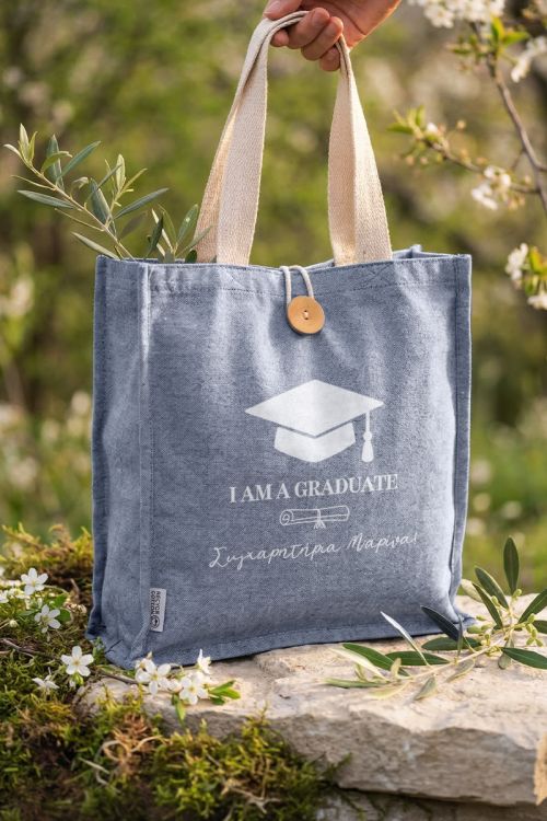 Τσάντα Καθημερινή Βαμβακερή, Ενθύμιο Αποφοίτησης Φοιτητριών
