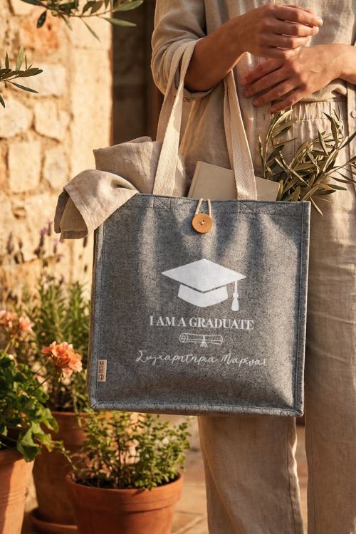 Βαμβακερή Οικολογική Τσάντα, Ενθύμιο Αποφοίτησης Φοιτητριών