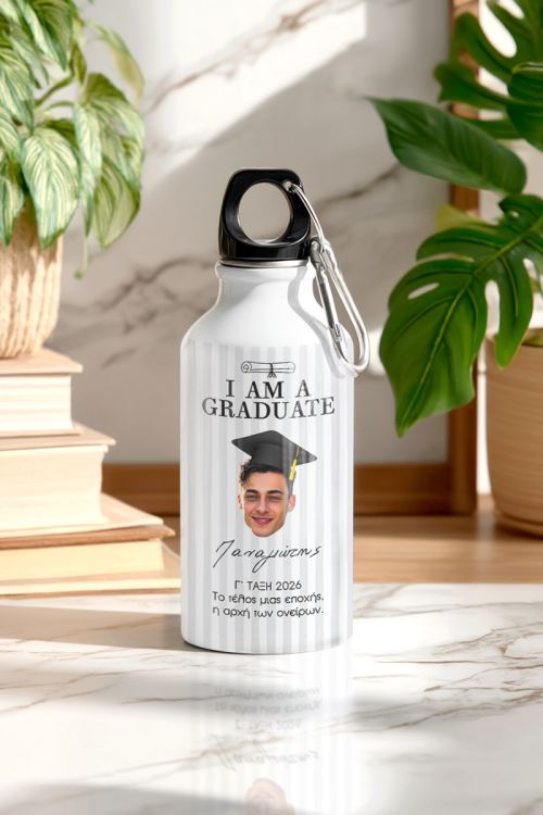 Μπουκάλι με Φωτογραφία, Αναμνηστικό για Μαθητές Λυκείου