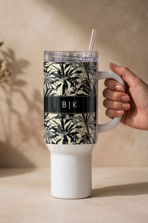 Premium Tumbler Θερμός Botanical με Προσωποποίηση