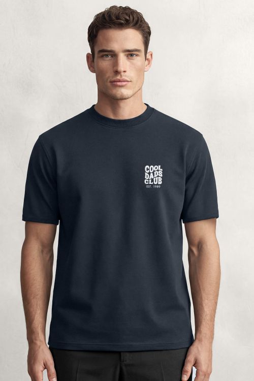 Ανδρικό Προσωποποιημένο Μπλε T-Shirt, Cool Dads Club