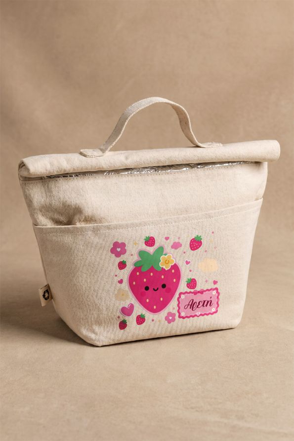 Ισοθερμικό Τσαντάκι Φαγητού – Lunch Bag Παιδικό με Φράουλα