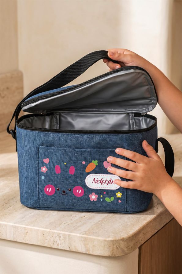 Eco Lunch Bag Παιδικό με Υλικά Ποιότητας & Λαγουδάκι