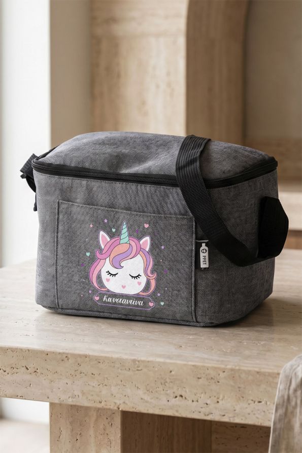 Μοναδικό Lunch Bag με Όνομα για Κορίτσια με Μονόκερο
