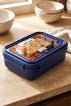 Παιδικό Δοχείο Φαγητού Μπλε – Lunch Box με Γήπεδο Μπάσκετ