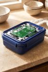 Παιδικό Δοχείο Φαγητού Μπλε – Lunch Box με Γήπεδο Ποδοσφαίρου