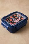 Παιδικό Δοχείο Φαγητού Μπλε – Lunch Box με Φράουλες