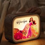 Φωτιστικό LED Lightbox με Όνομα και Σχέδιο Βασίλισσα