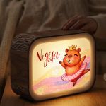 Προσωποποιημένο Lightbox με Όνομα & Ζωάκι Μπαλαρίνα