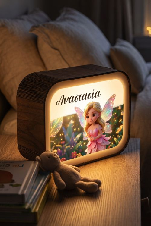 Lightbox Προσωποποιημένο με Όνομα & Νεράιδα για Κορίτσι