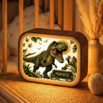 Lightbox – Επιτραπέζιο Φωτιστικό με Όνομα & Δεινόσαυρο