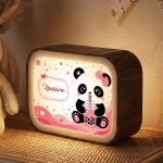Premium Lightbox Φωτιστικό για Κορίτσια με Σχέδιο Πάντα
