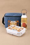 Σετ 3 Δώρα για Παιδί, Θερμός, Lunch Bag & Δοχείο Φαγητού με Μπάσκετ