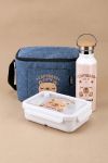 Σετ 3 Δώρα για Παιδί, Θερμός, Lunch Bag & Δοχείο Φαγητού με Capybara