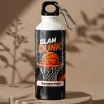 Παιδικό Παγουρίνο Αλουμινένιο με Σχέδιο Slam Dunk