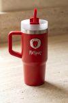 Θερμική Κούπα Tumbler Κόκκινο με Όνομα & Λιοντάρι για Αγόρι