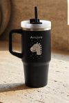 Daily Tumbler 400ml Μαύρο με Καλαμάκι, Καπάκι & Δεινοσαυράκι